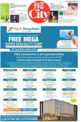 Cover of Hindustan Times (Chandigarh) - City