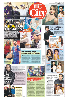 Cover of Hindustan Times (Gurgaon) - City