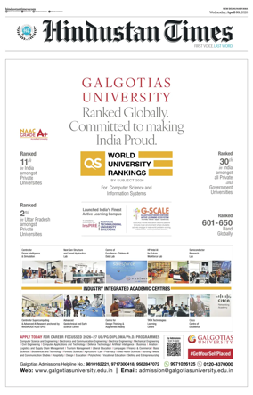 Cover of Hindustan Times Haryana