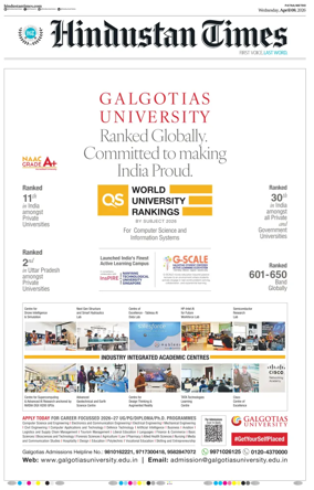 Cover of Hindustan Times (Patna)