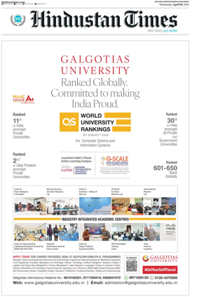 Cover of Hindustan Times ST (Noida)