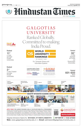 Cover of Hindustan Times Uttarakhand