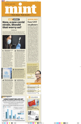 Cover of Mint Kolkata
