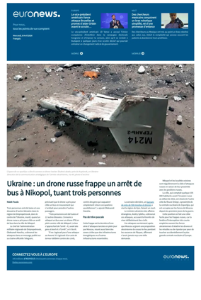 Cover of EuroNews (French Edition)