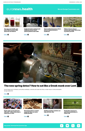 Cover of Euronews Health (English) Compiled Edition