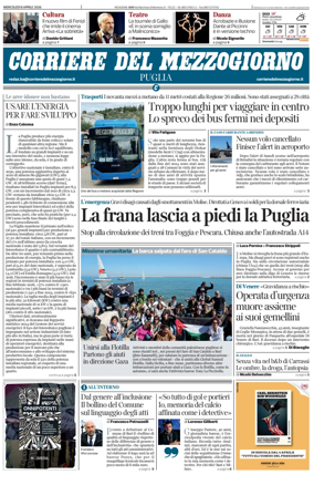 Cover of Corriere del Mezzogiorno (Puglia)