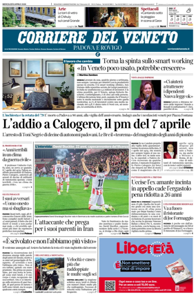 Cover of Corriere del Veneto (Padova e Rovigo)