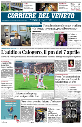 Cover of Corriere del Veneto (Venezia e Mestre)