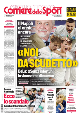 Cover of Corriere dello Sport (Campania)