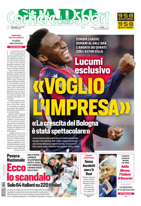 Cover of Corriere dello Sport Stadio (Bologna)