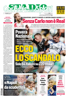Cover of Corriere dello Sport Stadio (Nazionale)