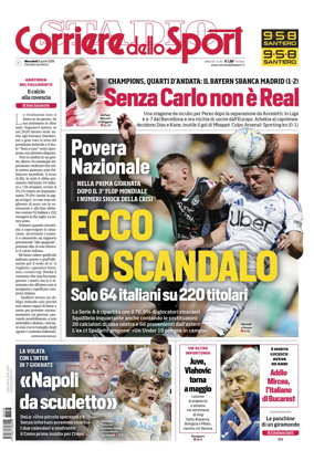 Cover of Corriere dello Sport