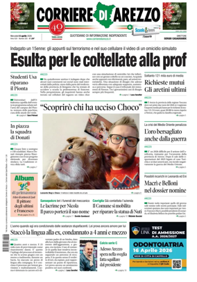 Cover of Corriere di Arezzo