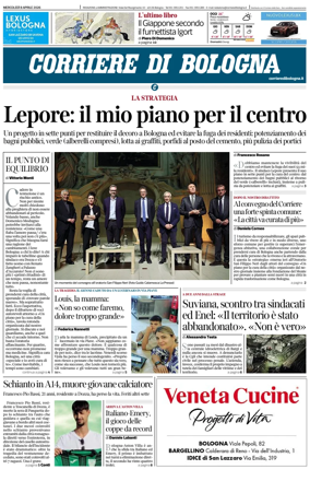 Cover of Corriere di Bologna