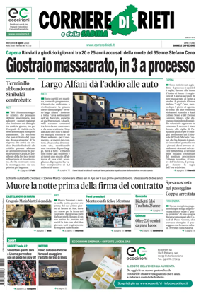 Cover of Corriere di Rieti