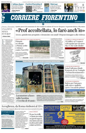 Cover of Corriere Fiorentino