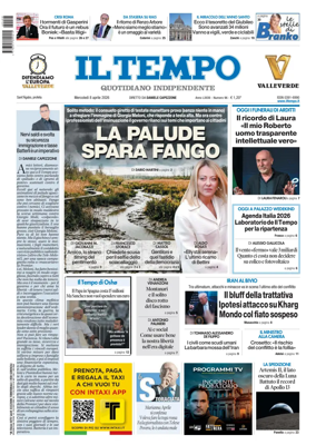 Cover of Il Tempo (Nazionale)
