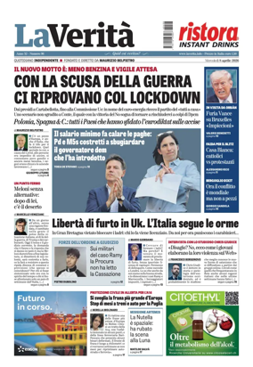 Cover of La Verita (Italia)