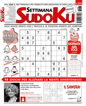 Cover of Settimana Sudoku
