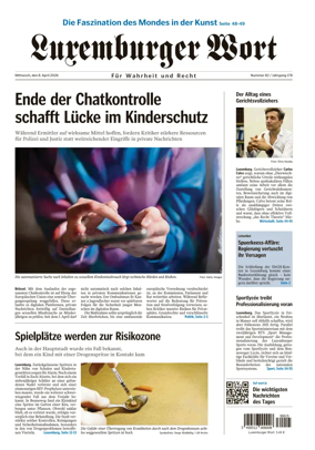 Cover of Luxemburger Wort