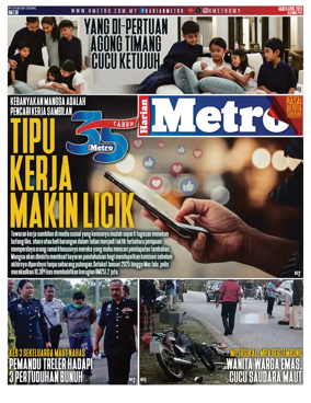 Cover of Harian Metro