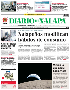 Cover of Diario de Xalapa