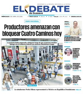Cover of El Debate de Guasave