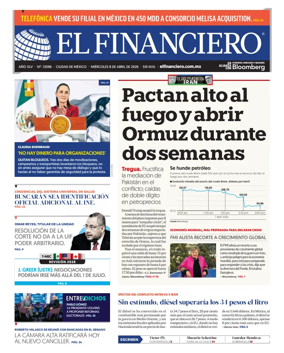 Cover of El Financiero