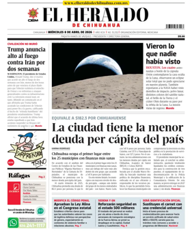 Cover of El Heraldo de Chihuahua