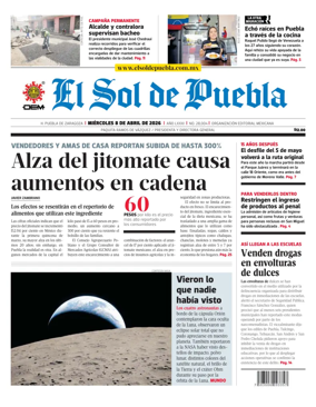 Cover of El Sol de Puebla