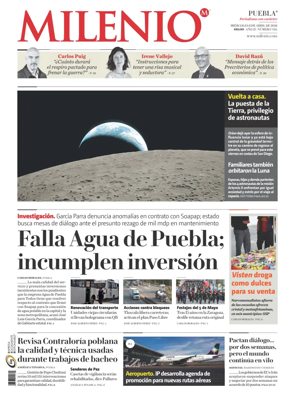 Cover of Milenio Puebla