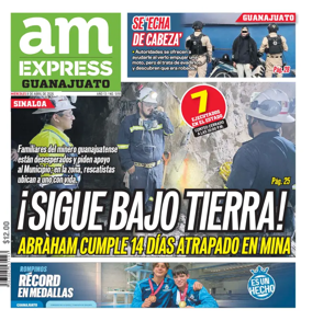 Cover of Periodico AM Express (Guanajuato)
