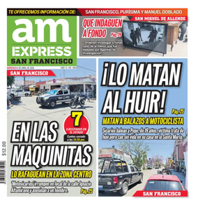 Cover of Periodico AM Express (San Francisco del Ricon)