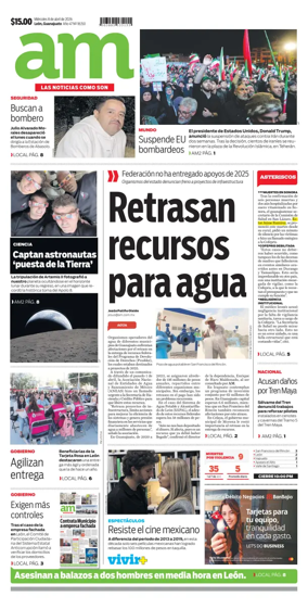 Cover of Periodico AM (Leon)