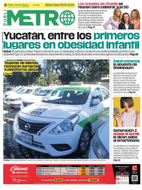 Cover of Publimetro Merida