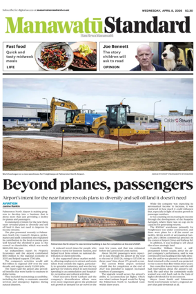 Cover of Manawatu Standard