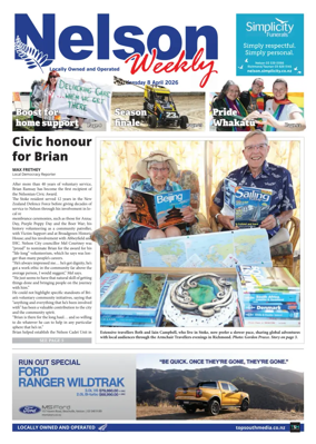 Cover of Nelson Weekly