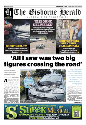 Cover of The Gisborne Herald