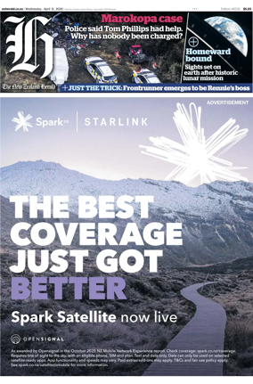 Cover of The New Zealand Herald