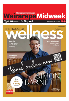 Cover of Wairarapa Times-Age Midweek