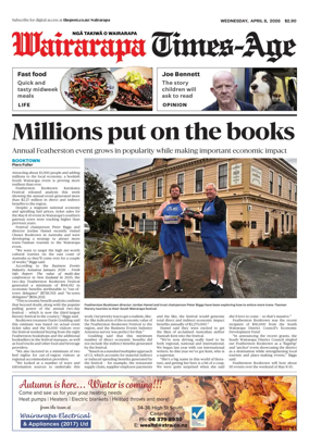 Cover of Wairarapa Times-Age (NZ)