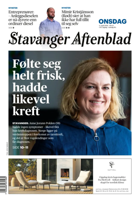 Cover of Stavanger Aftenblad