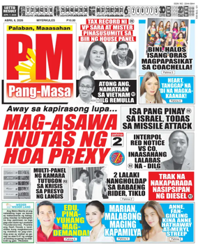 Cover of PM Pang-Masa