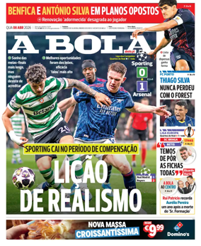 Cover of A BOLA (Portuguese)