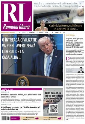 Cover of Romania Libera