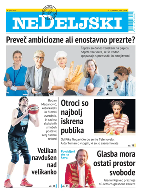 Cover of Nedeljski Dnevnik