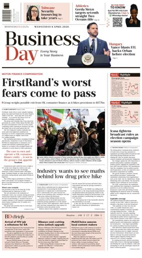 Cover of Business Day
