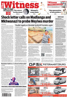 Cover of The Witness (South Africa)