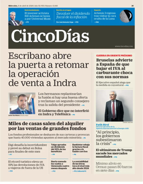 Cover of Cinco Dias