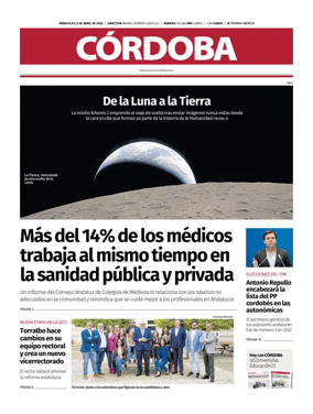 Cover of Diario Cordoba